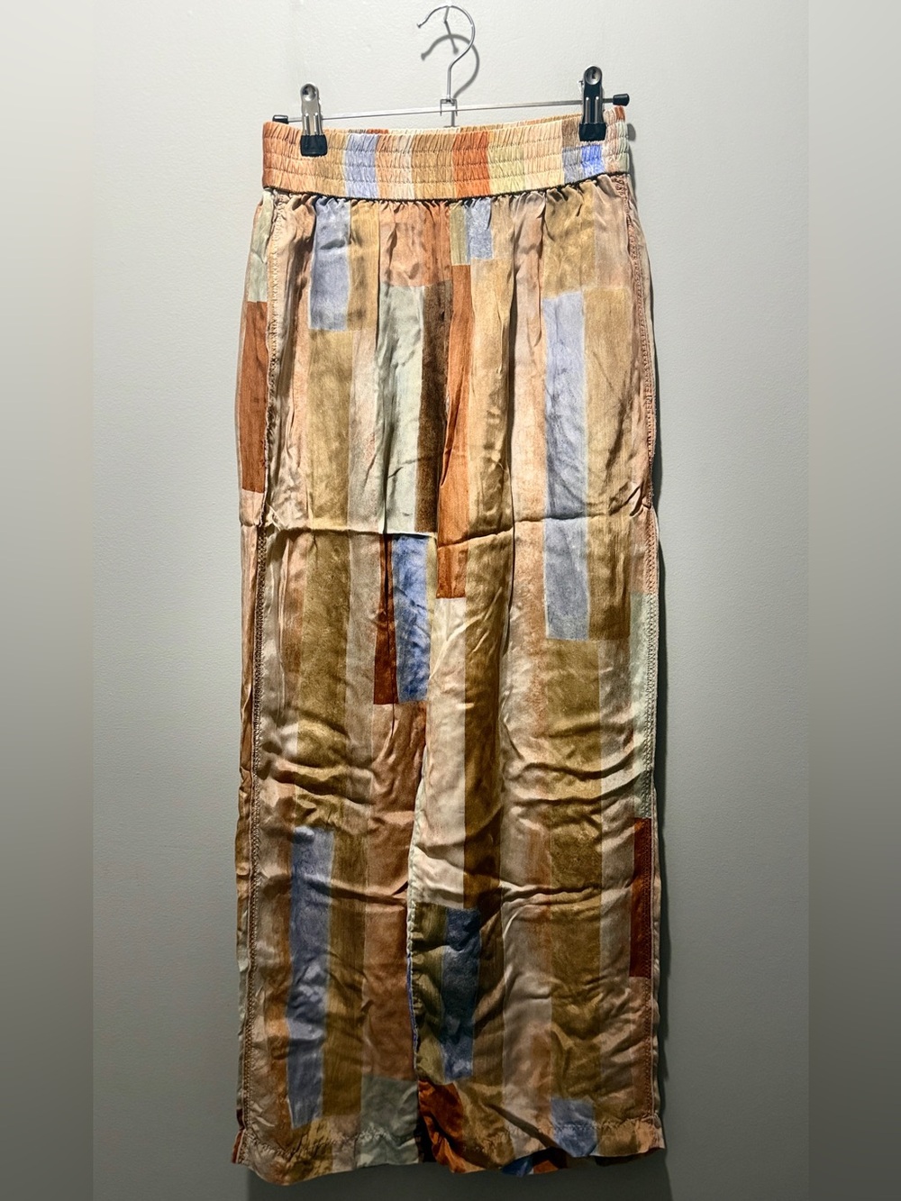 Aritzia Wilfred Wide Leg Pant Wide Multicolor - Picture 2 of 6